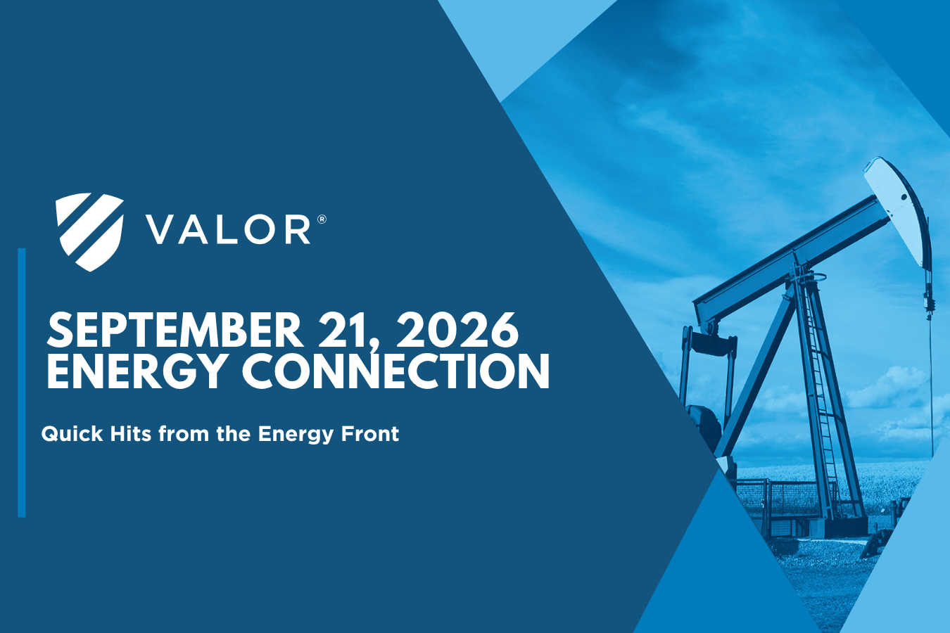Valor | Energy Connection – September 21, 2026